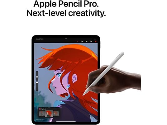 Apple iPad Pro (2024) - 11 inch - 256 GB - Spacezwart - Wifi